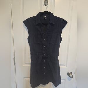 Paige Navy Jaxyn Dress. Size 8. NWT.